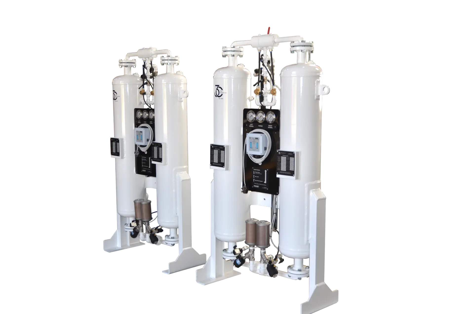 Chemical Air Dryer and Filter Installations for Medical Air Applications