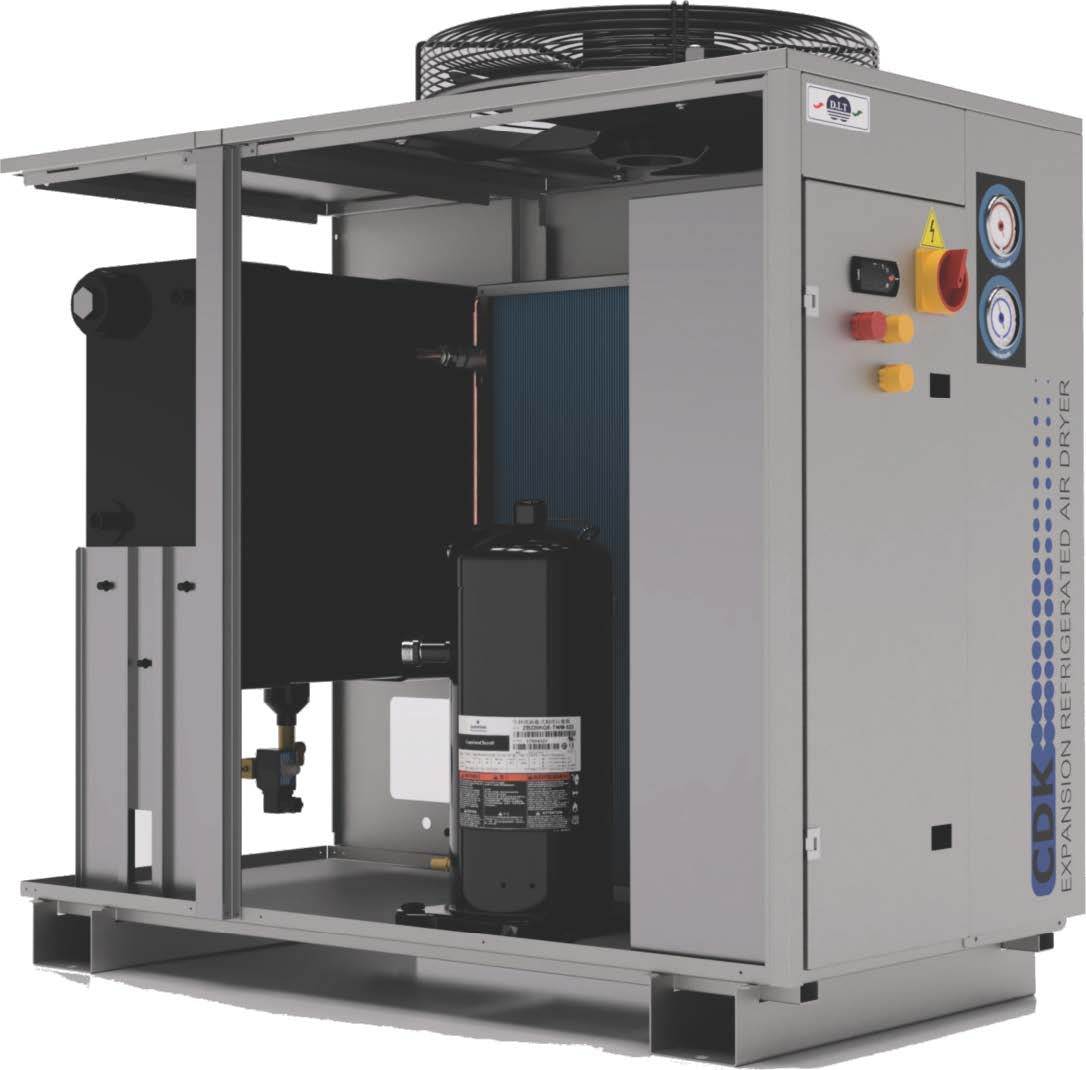 CDK 10SA...2500SA Air Dryers - Air and Water Cooled Options